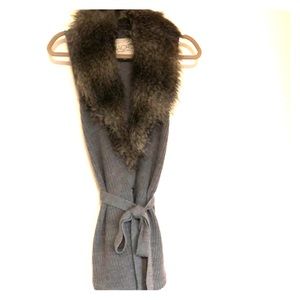 Rachel Roy Faux Fur Vest